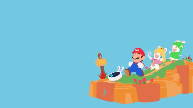 Desktop Aesthetic Mario Background HD.
