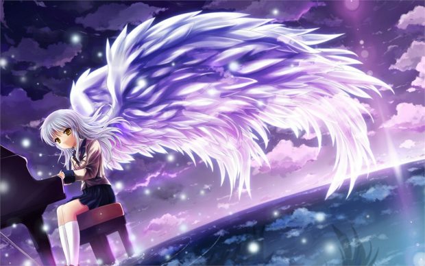 Desktop Angel Beats Wallpaper HD.