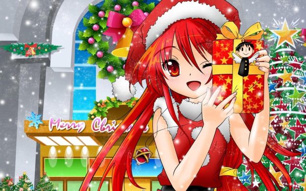 Desktop Anime Christmas Wallpaper HD.