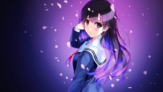 Desktop Anime Girl Wallpaper HD.