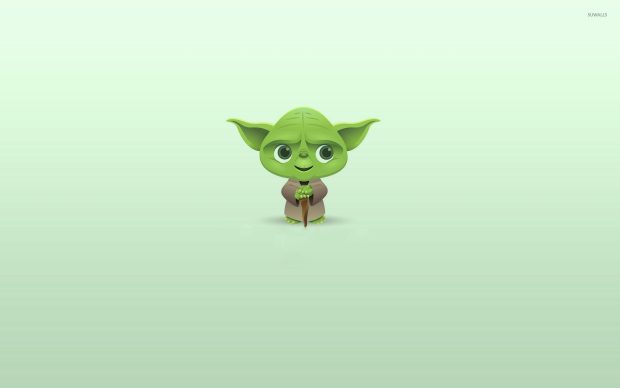 Desktop Baby Yoda Background HD.