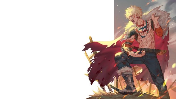 Desktop Bakugou Wallpaper HD.