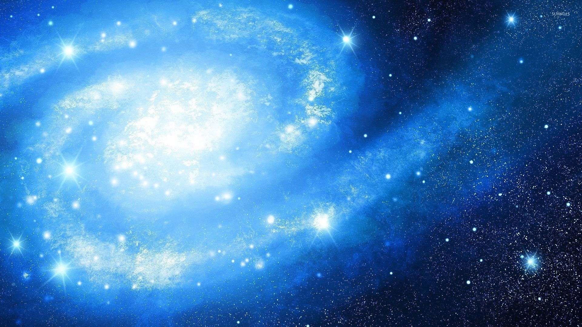 Star Background  Blue Galaxy Wallpaper Download  MobCup