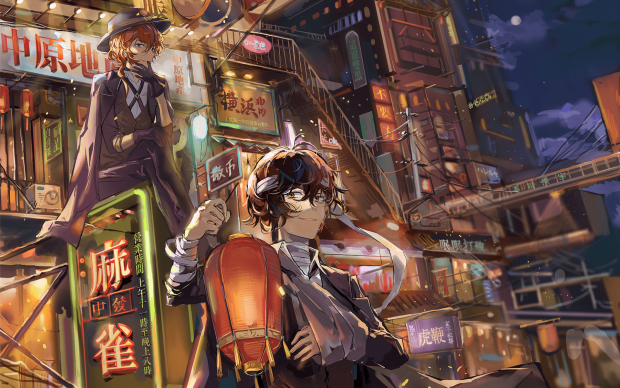 Desktop Bungou Stray Dogs Wallpaper HD.