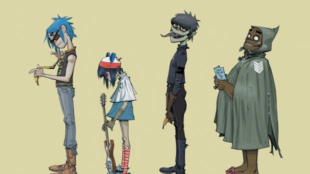 Desktop Gorillaz Wallpaper HD.