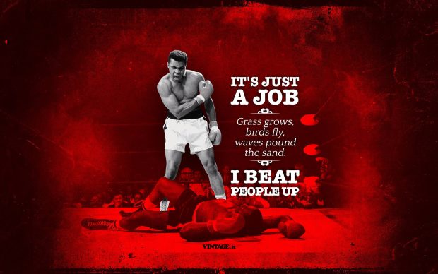 Desktop Muhammad Ali Wallpaper HD.