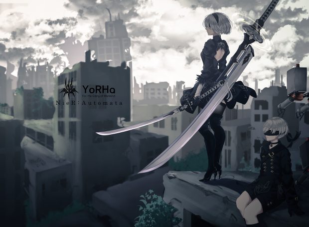 Desktop Nier Automata Wallpaper HD.