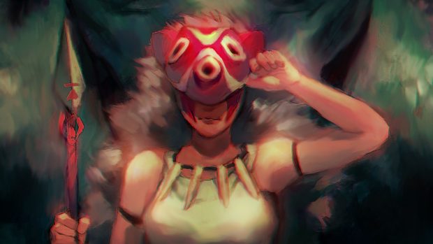 Desktop Princess Mononoke Wallpaper HD.