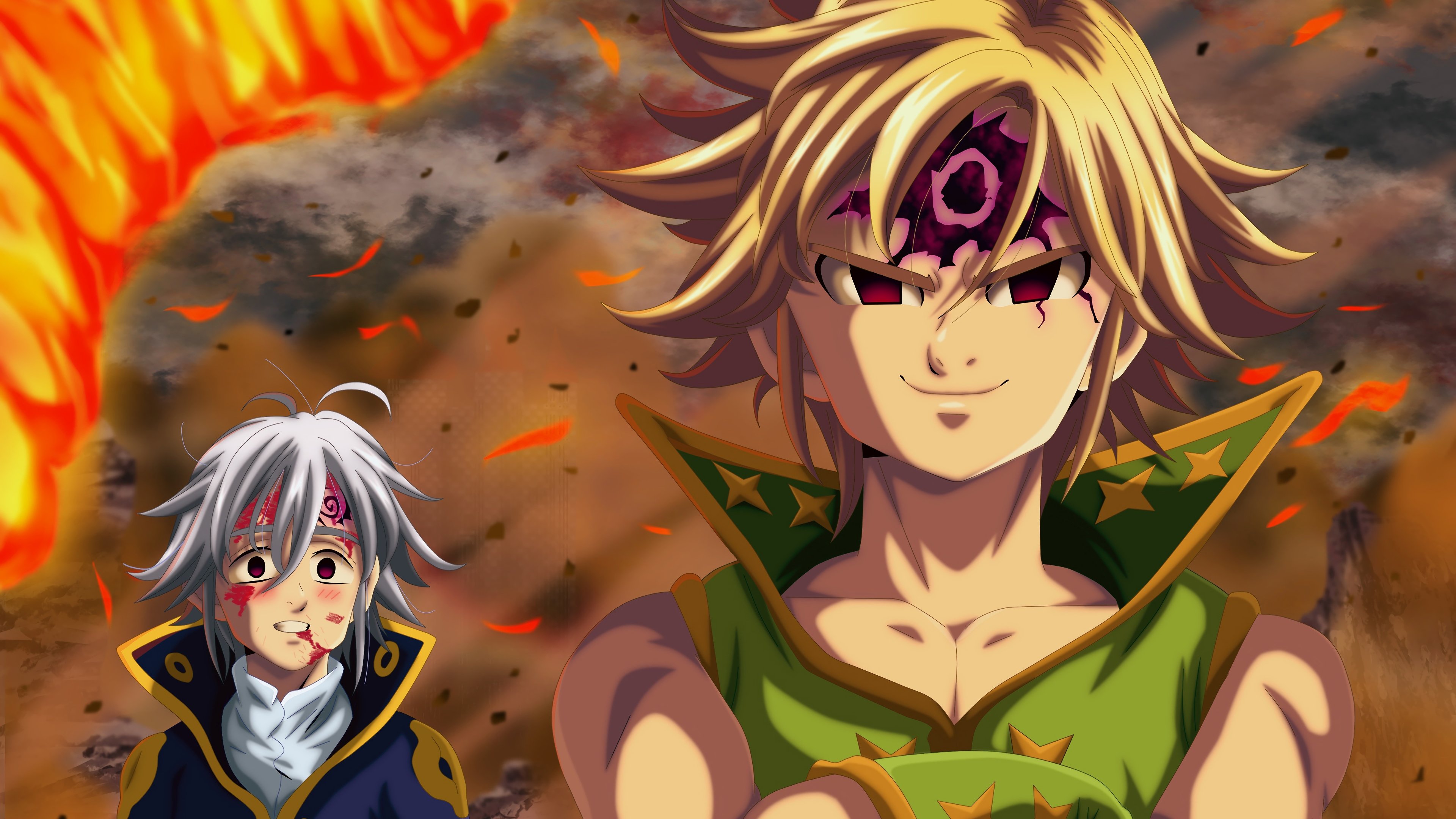 Wallpaper 7DS 25th Anniversary  The Seven Deadly Sins Grand Cross