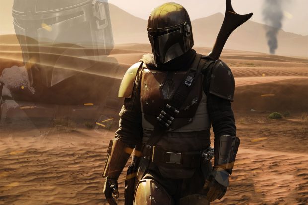 Desktop The Mandalorian Wallpaper HD.