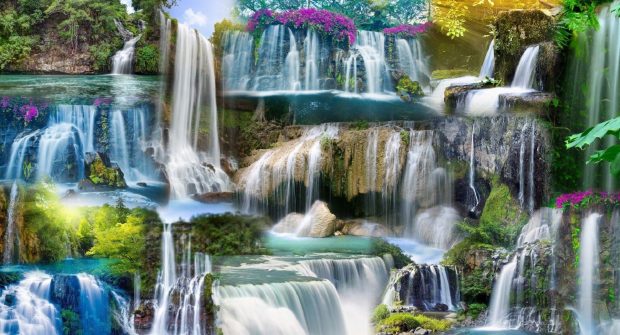 Desktop Waterfall Wallpaper HD.