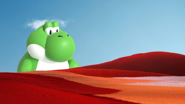 Desktop Yoshi Wallpaper HD.