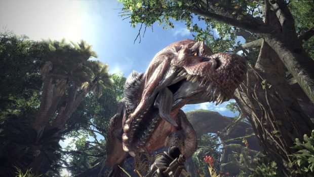 Dinosaur Monster Hunter World Wallpaper HD.