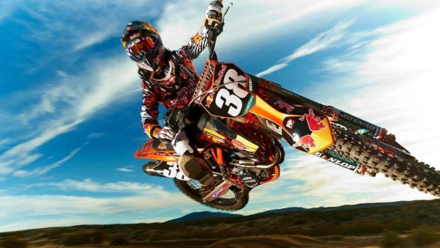 Dirt Bike HD Wallpaper.