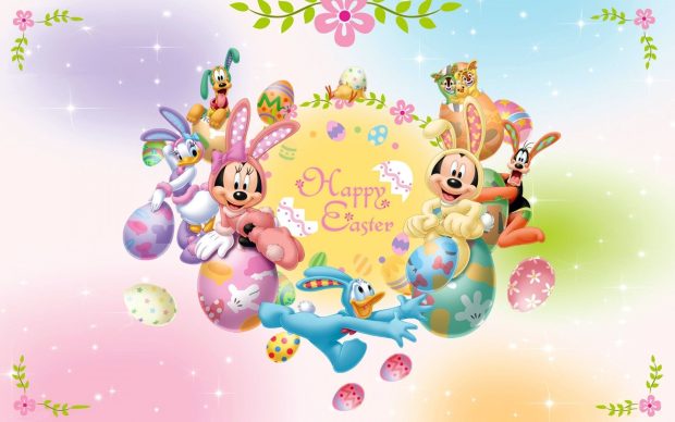 Disney Easter Desktop Background.