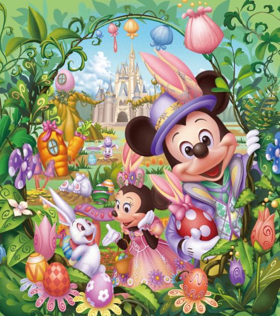 Disney Easter Wallpaper HD Mickey Mouse.