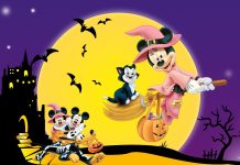 Disney Halloween HD Wallpaper Free download.