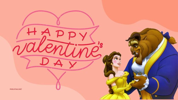 Disney Valentines Day Wallpaper HD for Desktop.
