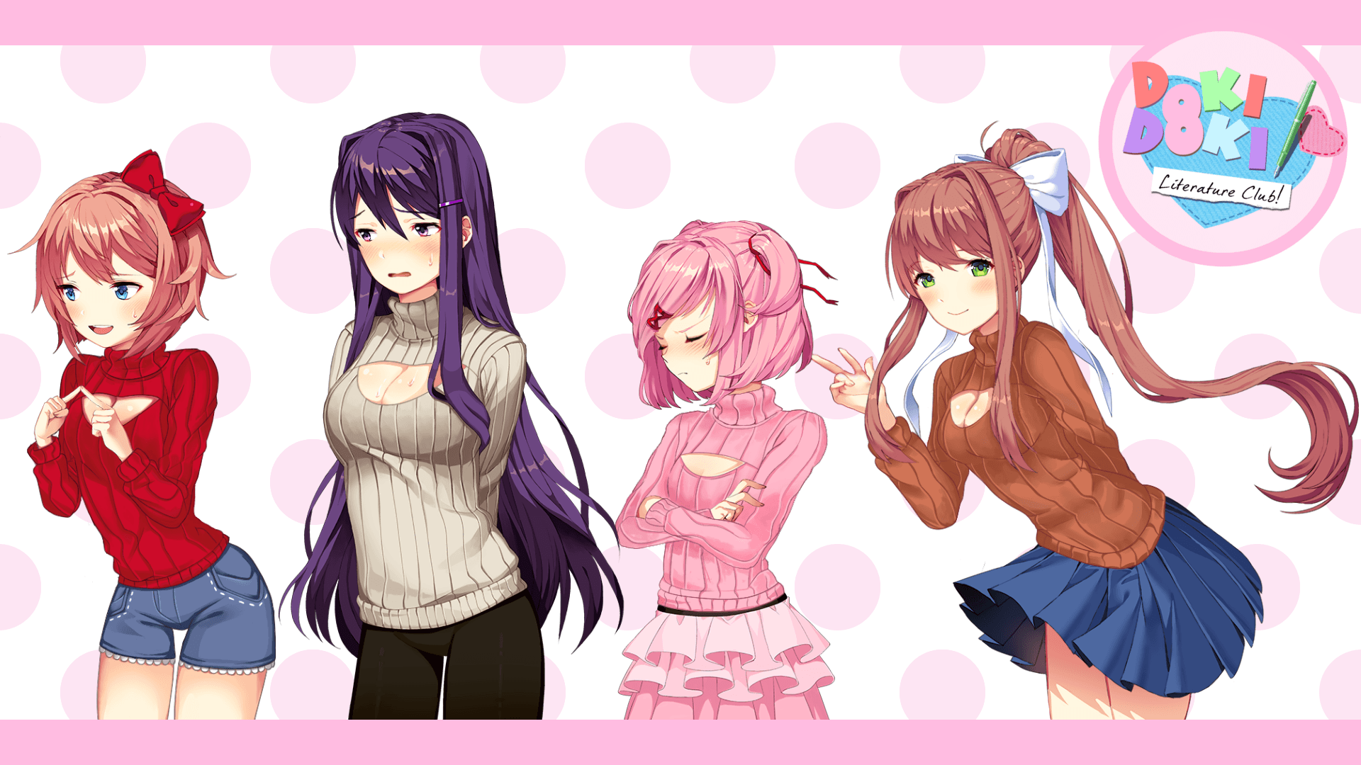 Doki Doki Literature Club Wallpapers HD 