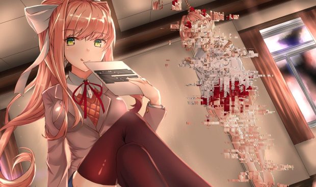 Doki Doki Literature Club Wallpaper HD Free download.