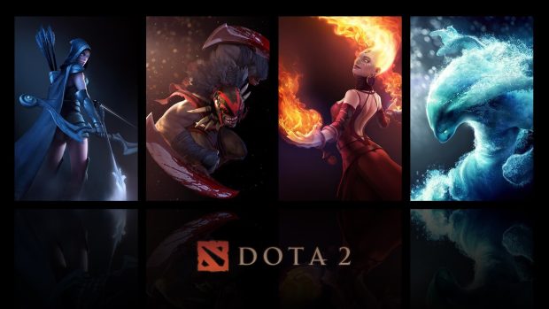 Dota 2 Wide Screen Wallpaper.