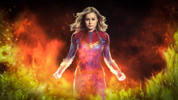 Download Free Captain Marvel Wallpaper HD.