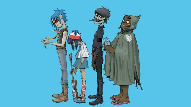 Download Free Gorillaz Wallpaper HD.