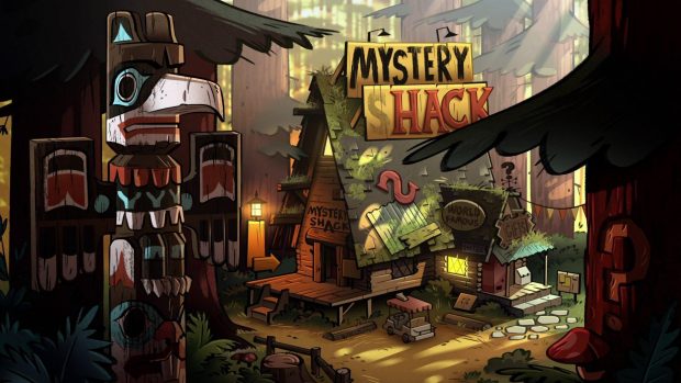 Download Free Gravity Falls Background HD.