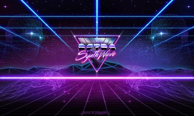 Download Free Synthwave Wallpaper HD.