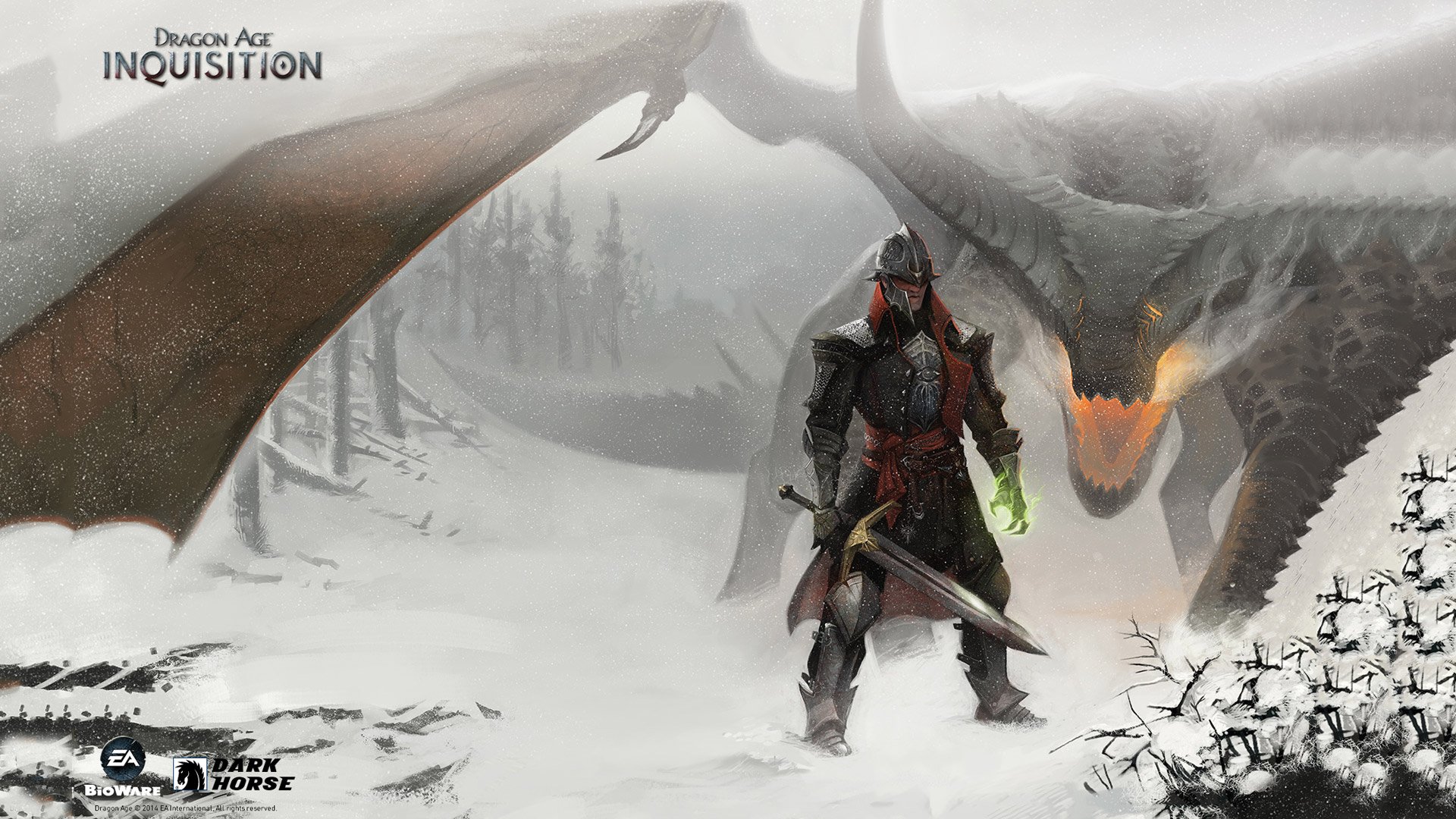 Dragon Age Inquisition Windows 1110 Theme  themepackme