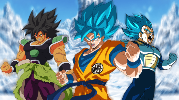 Dragon Ball Super Broly Wide Screen Wallpaper.