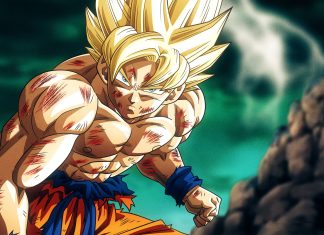 Dragon Ball Z Wallpaper 4K Goku Super Saiyan.