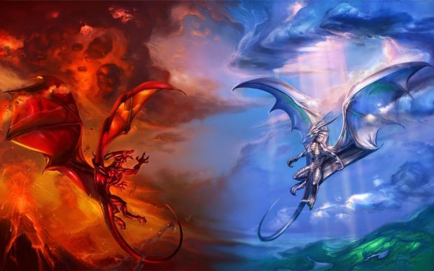 Dragon Hell Wallpaper HD.