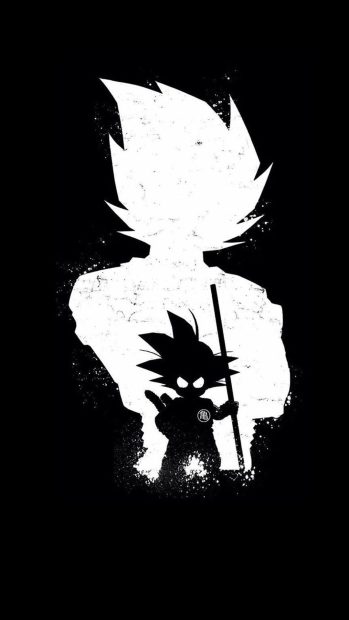 Dragon ball Dark Anime Background.