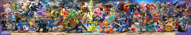 Dual Screen Smash Ultimate Wallpaper HD.