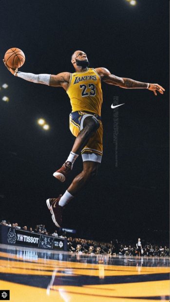 Dunk Lebron James Wallpaper HD.