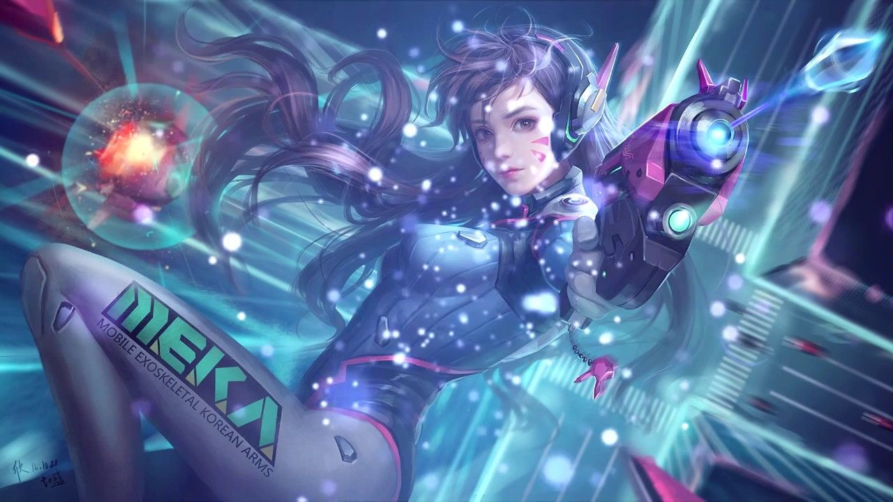 Wallpaper dva beautiful character overwatch desktop wallpaper hd image  picture background 11be5f  wallpapersmug