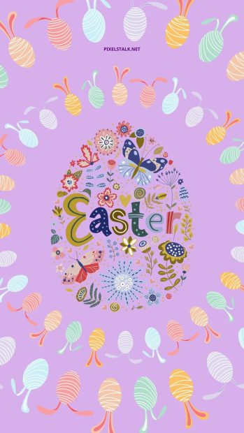 Easter Aesthetic Wallpaper Easter Eggs.