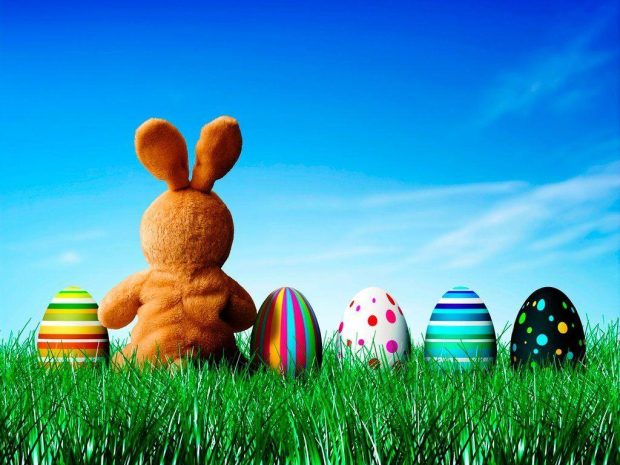 Easter Bunny Wallpaper 3D 1080p.