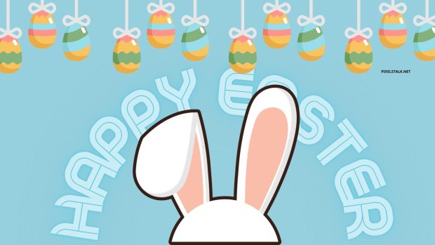 Easter Bunny Wallpaper HD 1920x1080.