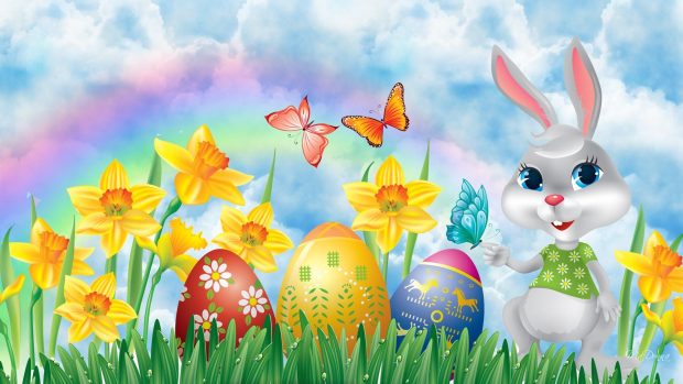 Easter Desktop Wallpaper High Quality.