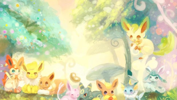 Eevee Wide Screen Wallpapers.