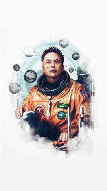 Elon Musk Space X Wallpaper HD.