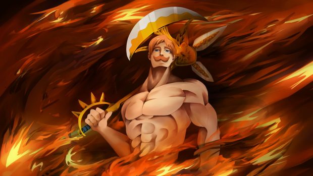 Escanor Wallpaper HD Free download.