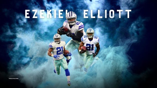 Ezekiel Elliott Desktop Wallpaper.