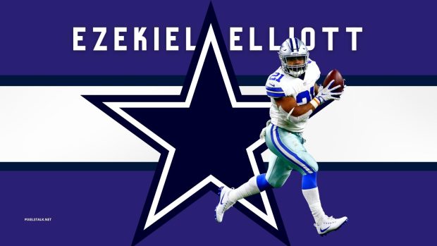 Ezekiel Elliott Wallpaper HD 1080p.