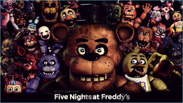 FNAF Background Free Download.