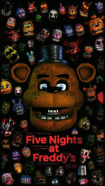 FNAF Wide Screen Background.