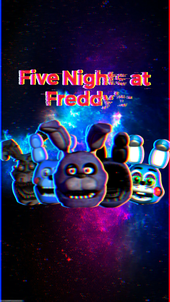 FNAF Wide Screen Background HD.