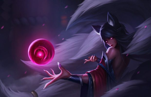 Fan Art Ahri Wallpaper HD.